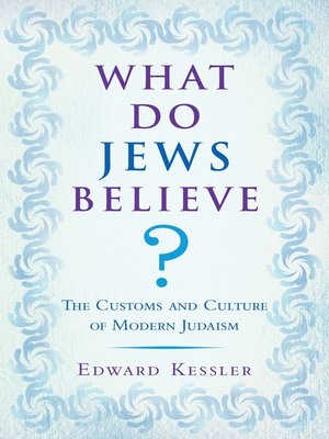 cover image of What Do Jews Believe?